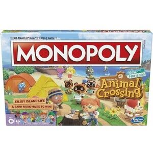 Hasbro Gaming Monopoly Animal Crossing: New Horizons Edition Board Game